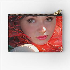 Karen Gillan Nebula Fantasy Art The Little Mermaid Zipper Pouch