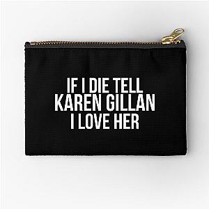 Tell Karen Gillan Zipper Pouch