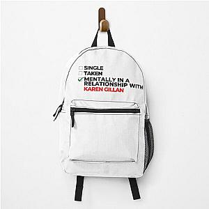 Mentally in a relationship with Karen Gillan backpack
