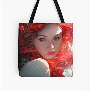 Karen Gillan (Nebula) Fantasy Art The Little Mermaid All Over Print Tote Bag