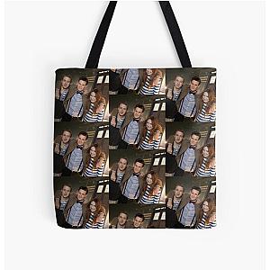 Matt Smith, Karen Gillan and Arthur Darvill All Over Print Tote Bag