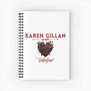 Karen Gillan is my Valentine Spiral Notebook