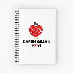 In a Relationship with Karen Gillan Spiral Notebook