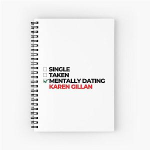 Mentally Dating Karen Gillan Notebook