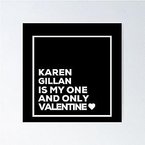 Karen Gillan is my one-off Valentine Poster