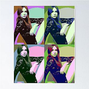 Karen Gillan Pop Art Poster