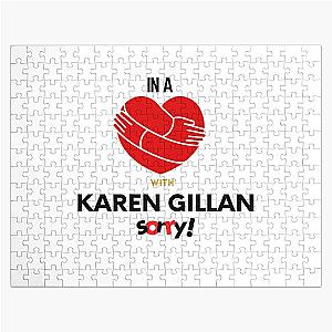 In a Relationship With Karen Gillan Sorry Jigsaw Puzzle