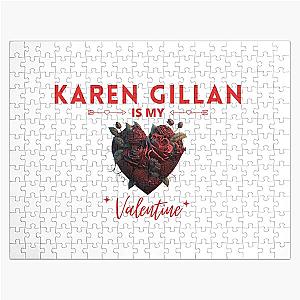 Karen Gillan Is My Valentine Jigsaw Puzzle