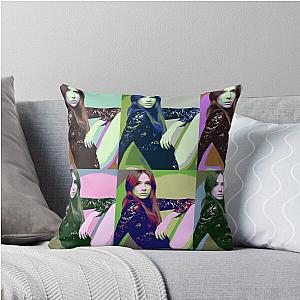 Karen Gillan and Throw Pillow