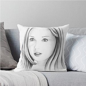 Karen Gillan Throw Pillow