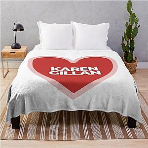 I Karen Gillan Throw blanket