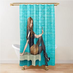Karen Gillan 007 Shower Curtain