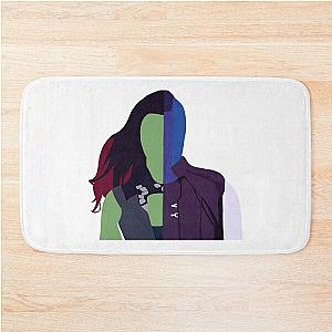 Zoe Saldana and Karen Gillan Bath Mat