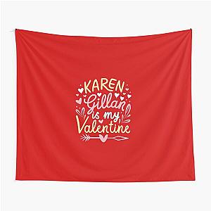 Karen Gillan Is My Valentine Tapestry