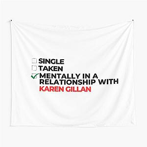 Mentally In Relationship With Karen Gillan Tapestry