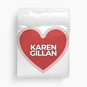 I Heart Karen Gillan Duvet Cover
