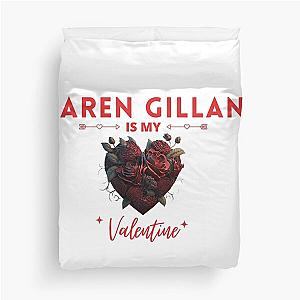 Karen Gillan Is My Valentine Duvet Cover