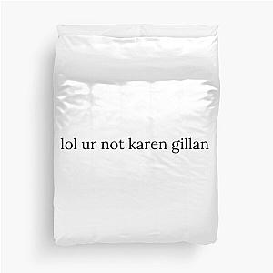 Karen Gillan Duvet Cover