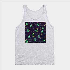 Karl Jacobs Tank Tops - Karl sign on dark pattern Tank Top TP2409