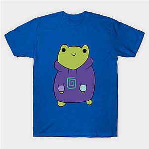 Karl Jacobs T-Shirts - Funny frog with Karl Jacobs symbol T-shirt TP2409