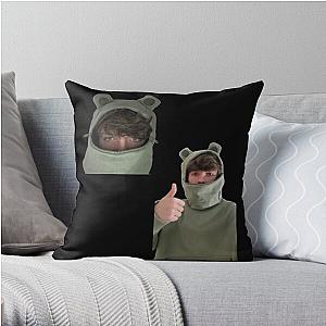 Karl Jacobs Pillows - Karl Jacobs Frog Throw Pillow RB1006