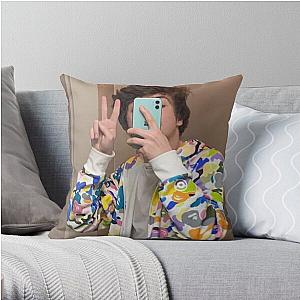 Karl Jacobs Pillows - Karl Jacobs Selfie Throw Pillow RB1006