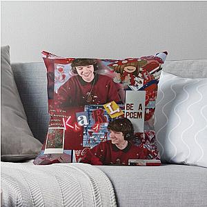 Karl Jacobs Pillows - Karl Jacobs Aesthetic Collage  Throw Pillow RB1006