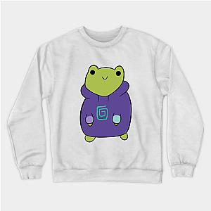 Karl Jacobs Sweatshirts - Funny frog with Karl Jacobs symbol Sweatshirt TP2409