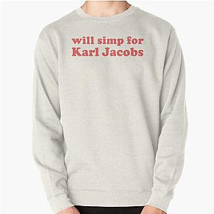 Karl Jacobs Sweatshirts - Will Simp For Karl Jacobs Pullover Sweatshirt RB1006