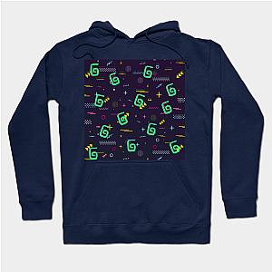 Karl Jacobs Hoodies - Karl sign on dark pattern Hoodie TP2409