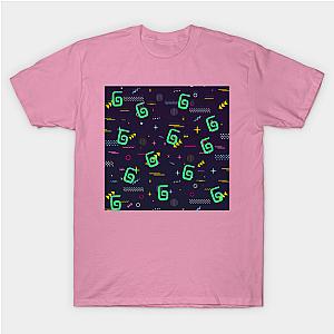 Karl Jacobs T-Shirts - Karl sign on dark pattern T-shirt TP2409