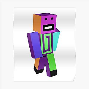 Karl Jacobs Posters - Dream Team Simp Minecraft Caracter Poster RB1006 [ID8455]