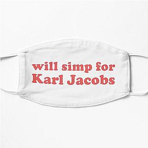 Karl Jacobs Face Masks - Will Simp For Karl Jacobs Flat Mask RB1006 [ID8716]