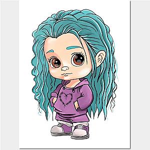 Baby Karol Blue Hair Poster 0509