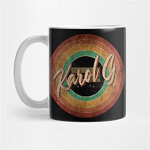 Karol G Vintage Circle Art Mug 0509