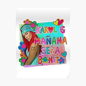 Karol G Flower Poster RB2306