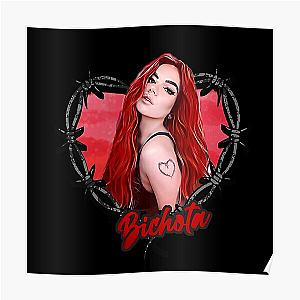 karol g bichota and heart tattoo,  Poster RB2306