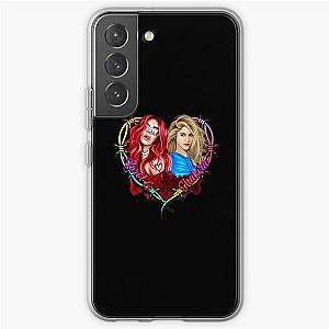 Karol G with red Hair Illustration with Bichota Samsung Galaxy Soft Case RB2306