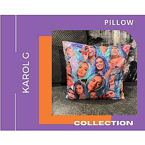 Karol G Throw Pillow