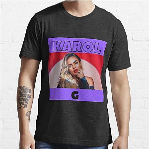 Karol G Vintage with purple background Essential T-Shirt RB2306