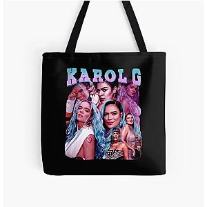 Karol G Vintage All Over Print Tote Bag RB2306