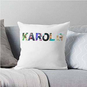 Karol G original design t shirt | sticker Throw Pillow RB2306