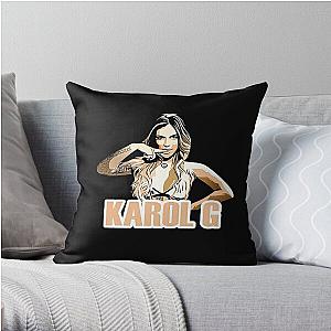 Karol G Throw Pillow RB2306