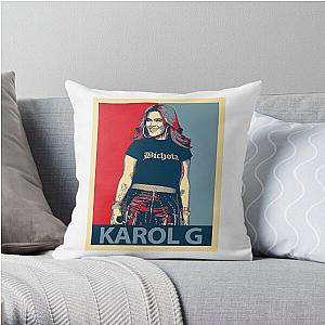 Karol G Bichota   Throw Pillow RB2306