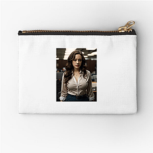 Fluent in Kat Dennings Quotes Kat Dennings Zipper Pouches