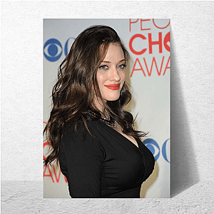 Kat Dennings Energy: 90% Eyeliner, 10% Chill Kat Dennings Posters