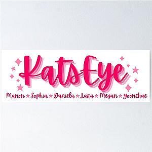 KatsEye Dream Academy Girl Group logo Poster