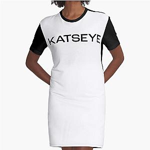 Katseye Logo Graphic T-Shirt Dress