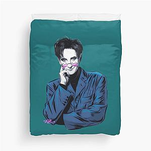 Kd Lang T-Shirtk.d. Lang - An illustration by Paul Cemmick  Duvet Cover