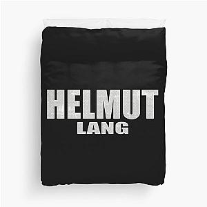 Helmut Lang logo Duvet Cover